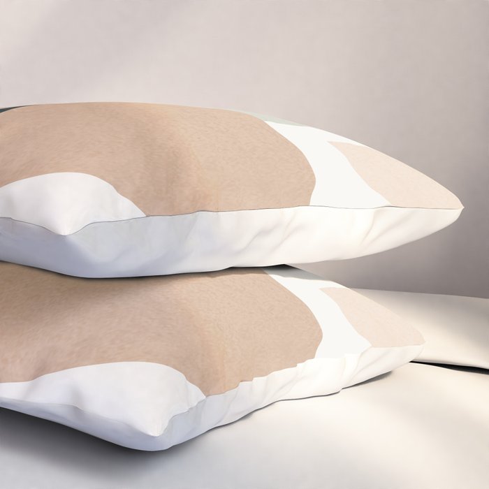 Soft Shapes IV Pillow Sham Gallery Image 3