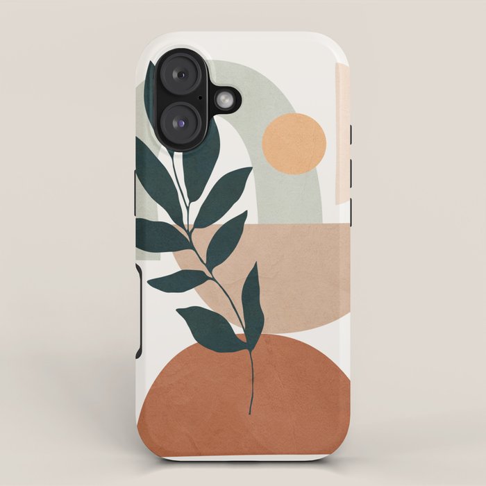Soft Shapes IV iPhone Case Gallery Image 1