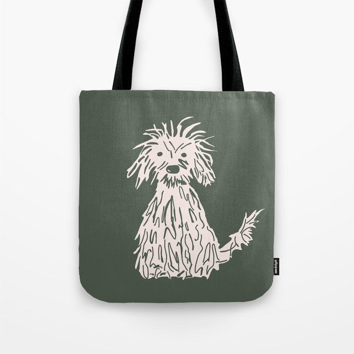 Doggy day light version Tote Bag Gallery Image 1