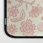 Sadie Sketch Floral Print - Pink, Blush, Beige Laptop Sleeve Gallery Image 3