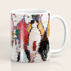Antique Moroccan Boucherouitte Rug Print Coffee Mug Gallery Image 1