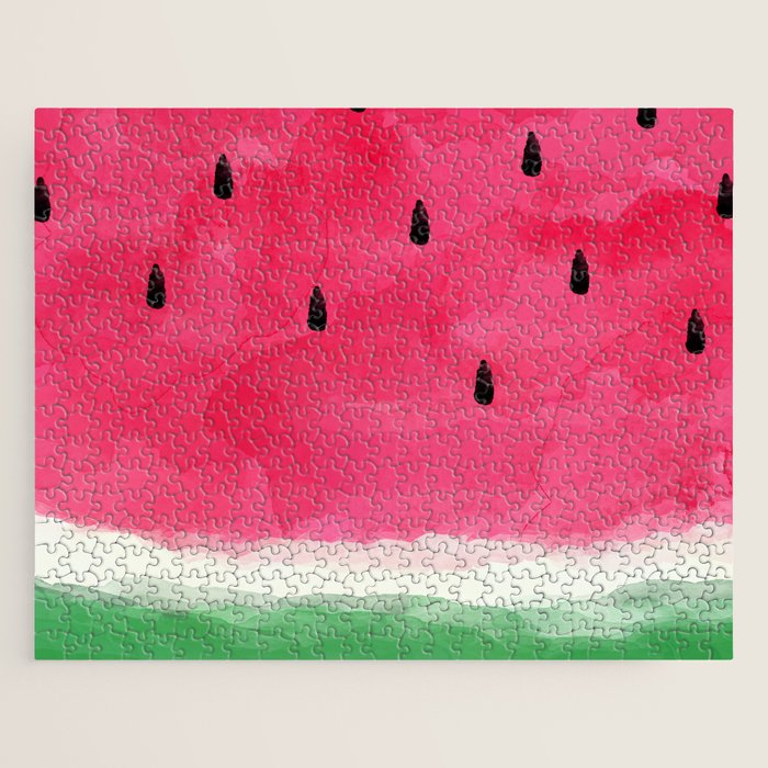 Watermelon Abstract Jigsaw Puzzle Gallery Image 1