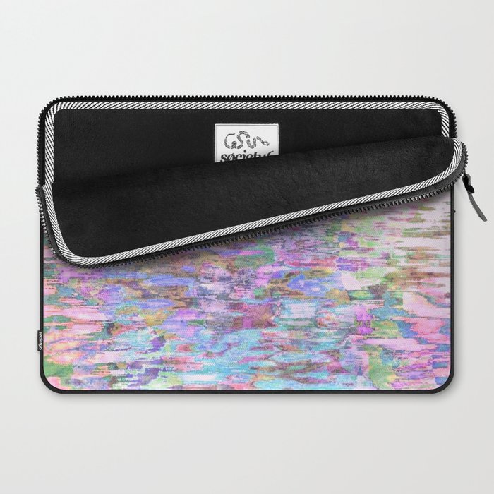 Pastel Pond Pink Glow Laptop Sleeve Gallery Image 2