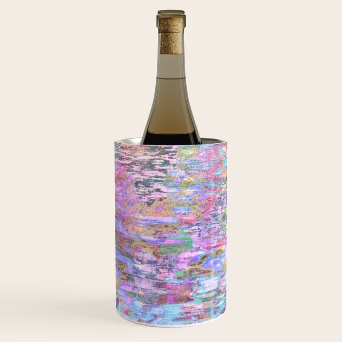 Pastel Pond Pink Glow Wine Chiller