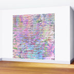 Pastel Pond Pink Glow Wall Mural Gallery Image 2