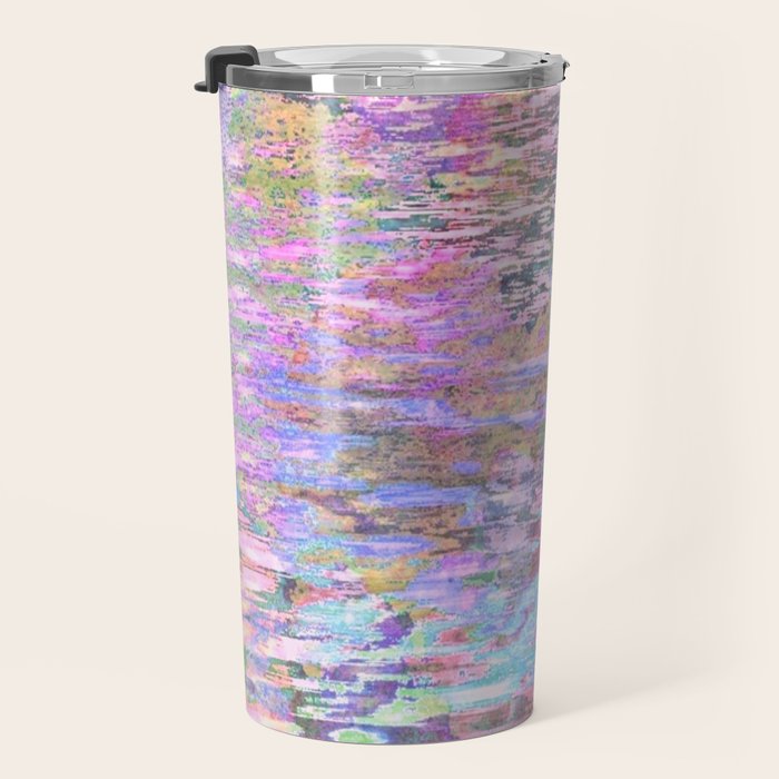 Pastel Pond Pink Glow Travel Mug Gallery Image 3