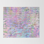 Pastel Pond Pink Glow Throw Blanket Gallery Image 2