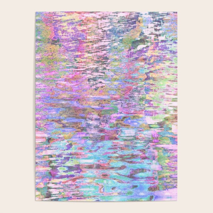 Pastel Pond Pink Glow Poster Gallery Image 1