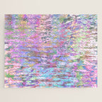 Pastel Pond Pink Glow Jigsaw Puzzle Gallery Image 1