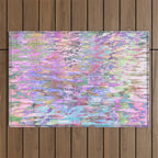 Pastel Pond Pink Glow Outdoor Rug Gallery Image 1