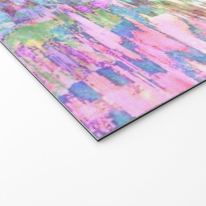 Pastel Pond Pink Glow Welcome Mat Gallery Image 2