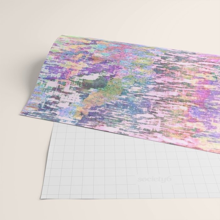 Pastel Pond Pink Glow Wrapping Paper Gallery Image 2