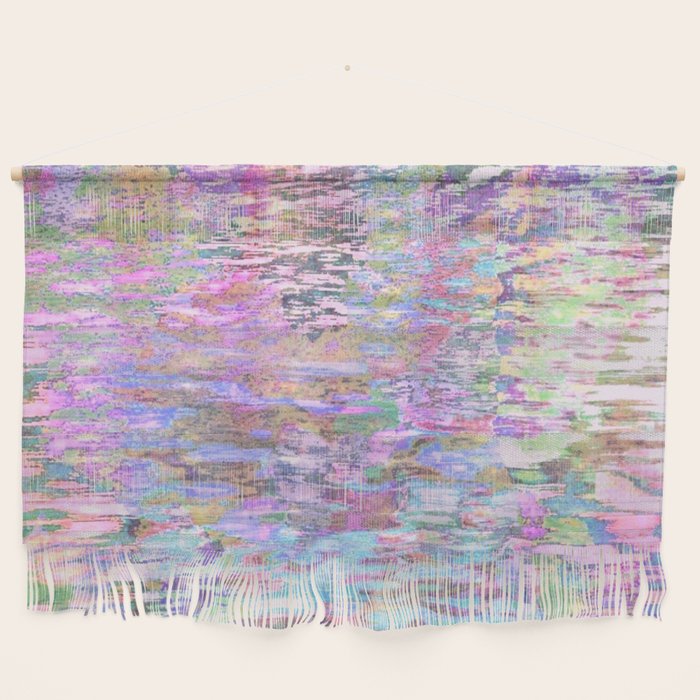 Pastel Pond Pink Glow Wall Hanging Gallery Image 1