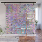 Pastel Pond Pink Glow Wall Mural Gallery Image 1