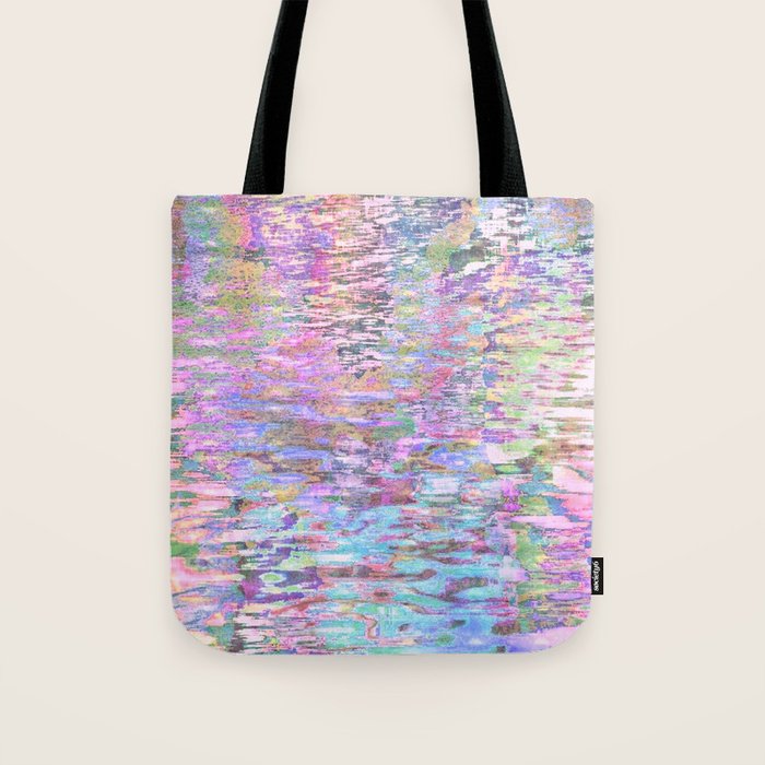 Pastel Pond Pink Glow Tote Bag Gallery Image 1