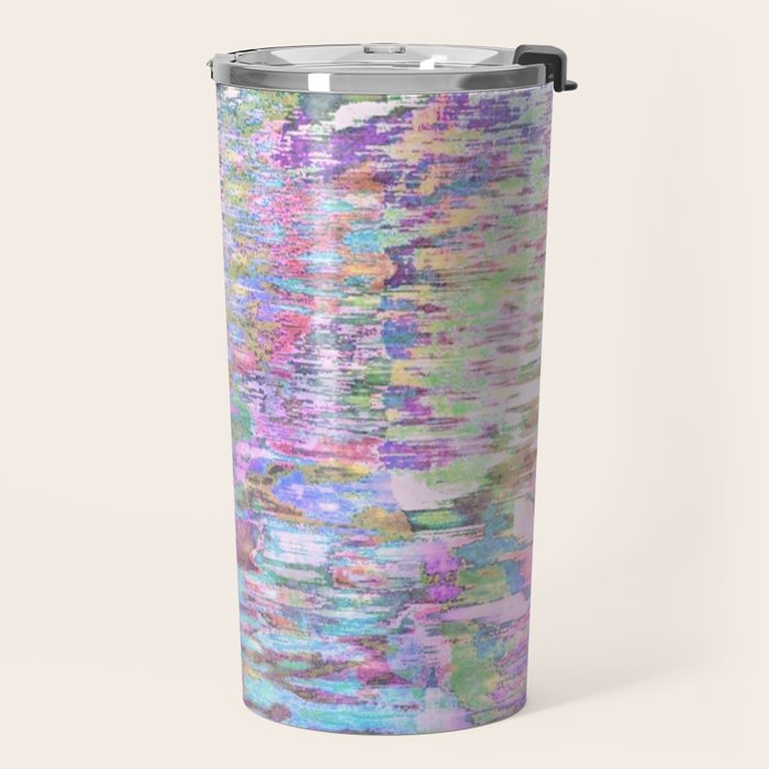 Pastel Pond Pink Glow Travel Mug Gallery Image 2
