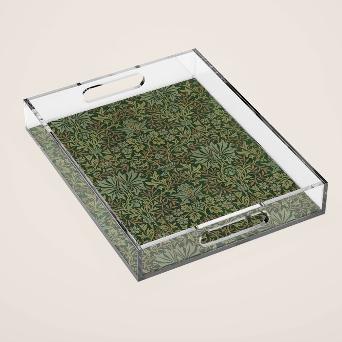 william morris Acrylic Tray Gallery Image 1
