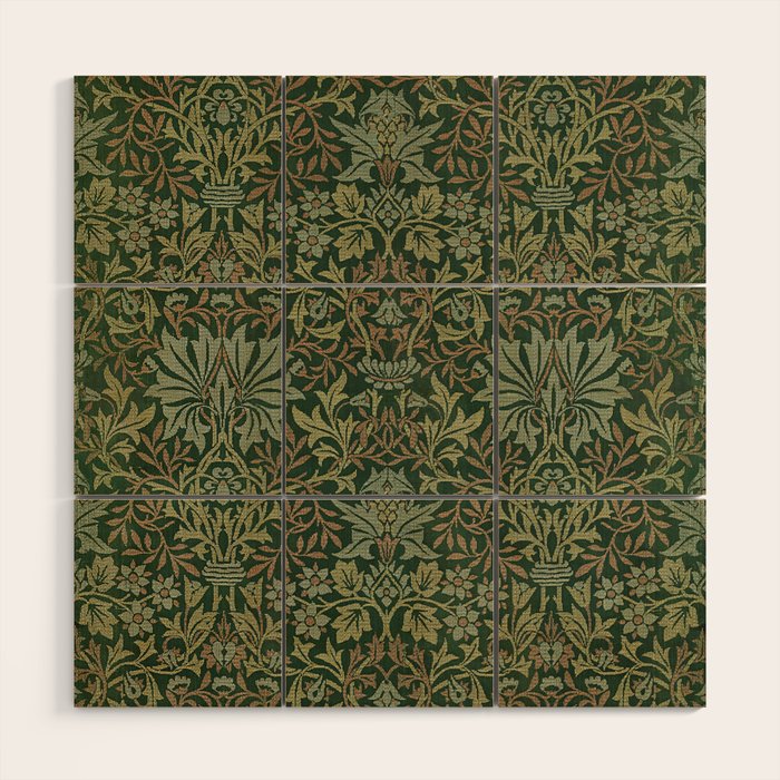 william morris Wood Wall Art Gallery Image 1