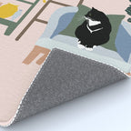 cat chilling out in the living room Rug Gallery Image 4