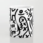 Graffiti Street Art Black and White Coffee Mug Gallery Image 4