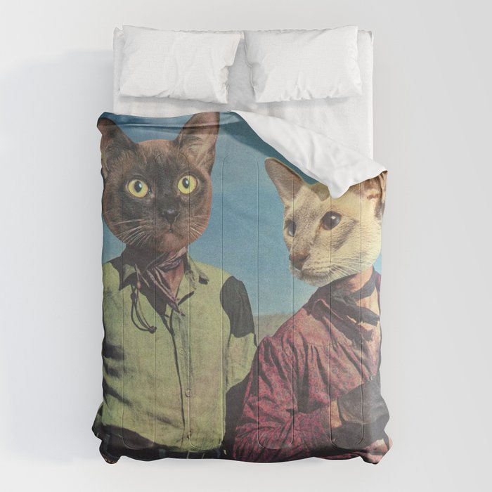 Cowboy Cats - Double trouble Comforter Gallery Image 6
