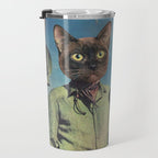 Cowboy Cats - Double trouble Travel Mug Gallery Image 3