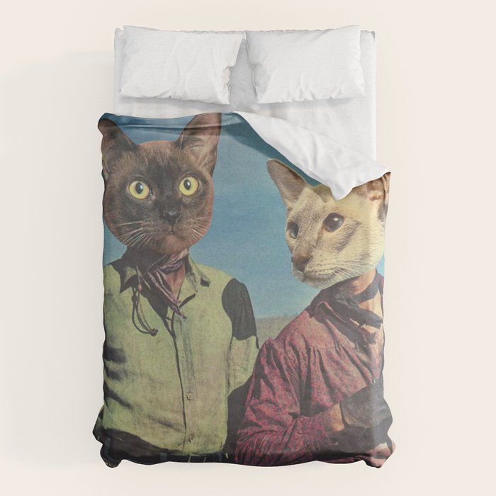 Cowboy Cats - Double trouble Duvet Cover Gallery Image 6