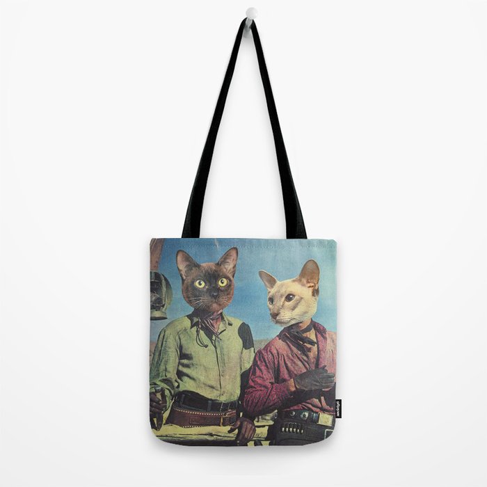 Cowboy Cats - Double trouble Tote Bag Gallery Image 2