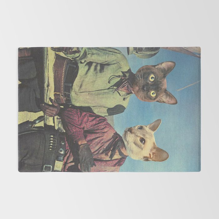 Cowboy Cats - Double trouble Rug Gallery Image 2