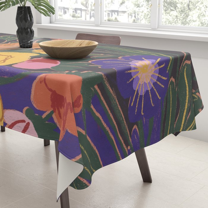 Night garden Tablecloth Gallery Image 3