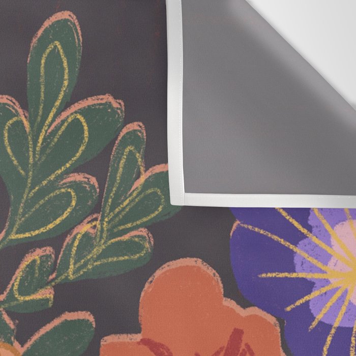 Night garden Wall Tapestry Gallery Image 3