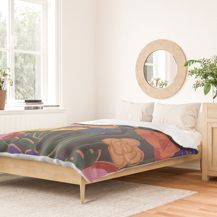 Night garden Duvet Cover Gallery Image 2