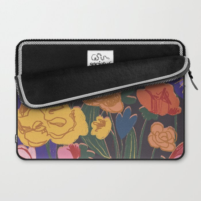 Night garden Laptop Sleeve Gallery Image 2