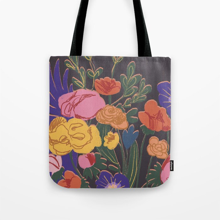 Night garden Tote Bag Gallery Image 1