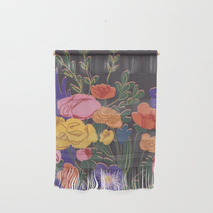 Night garden Wall Hanging Gallery Image 1