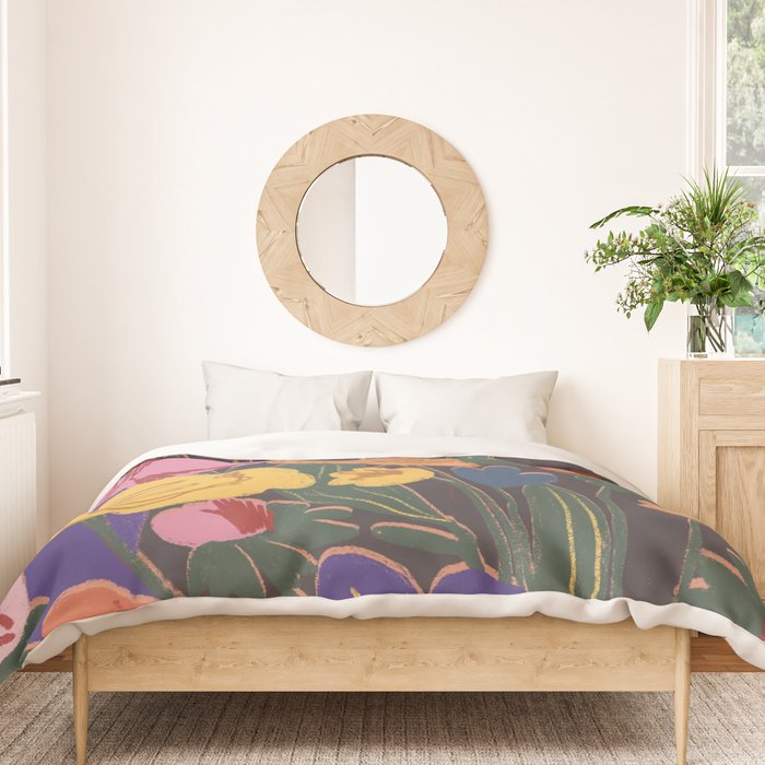 Night garden Duvet Cover Gallery Image 3