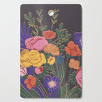 Night garden Cutting Board Gallery Image 1