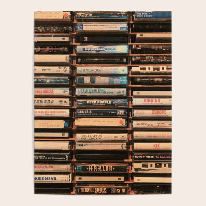 Vintage Cassettes (Color) Poster Gallery Image 4
