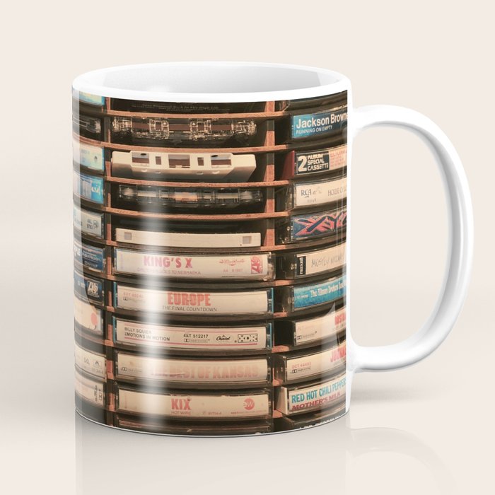 Vintage Cassettes (Color) Coffee Mug Gallery Image 1