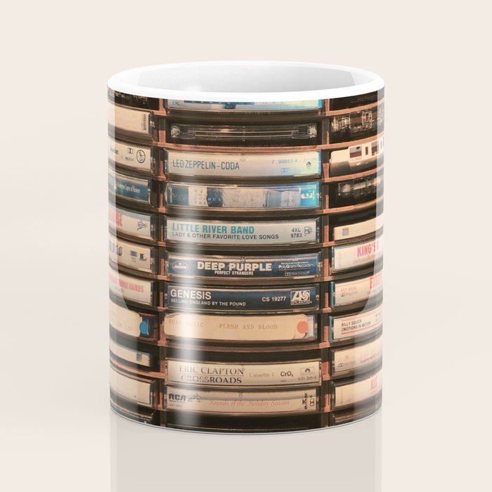 Vintage Cassettes (Color) Coffee Mug Gallery Image 4