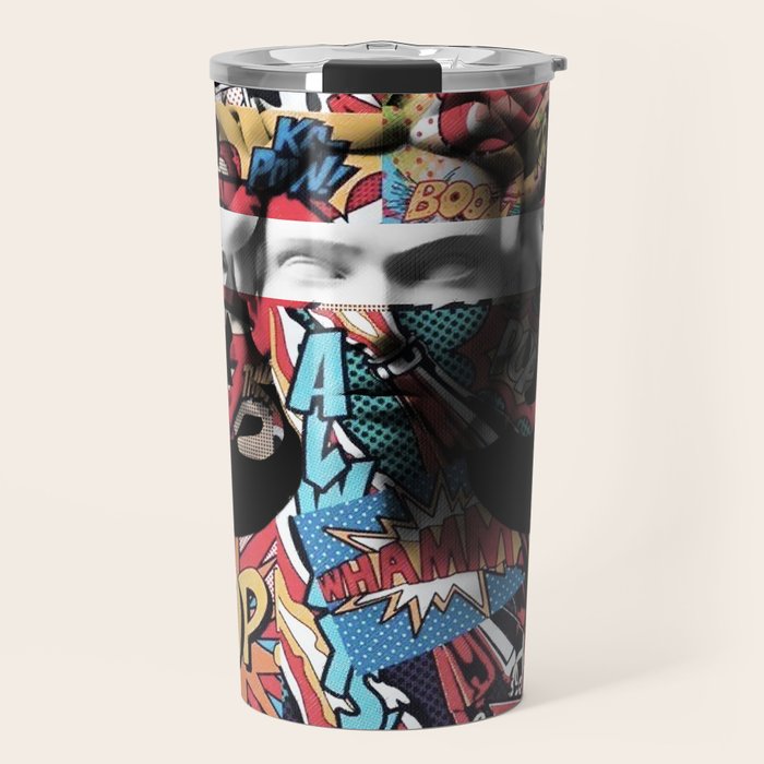 Medusa pop art Travel Mug Gallery Image 1