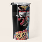 Medusa pop art Travel Mug Gallery Image 3