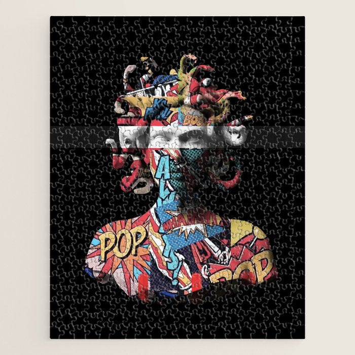 Medusa pop art Jigsaw Puzzle Gallery Image 1