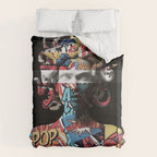 Medusa pop art Duvet Cover Gallery Image 6