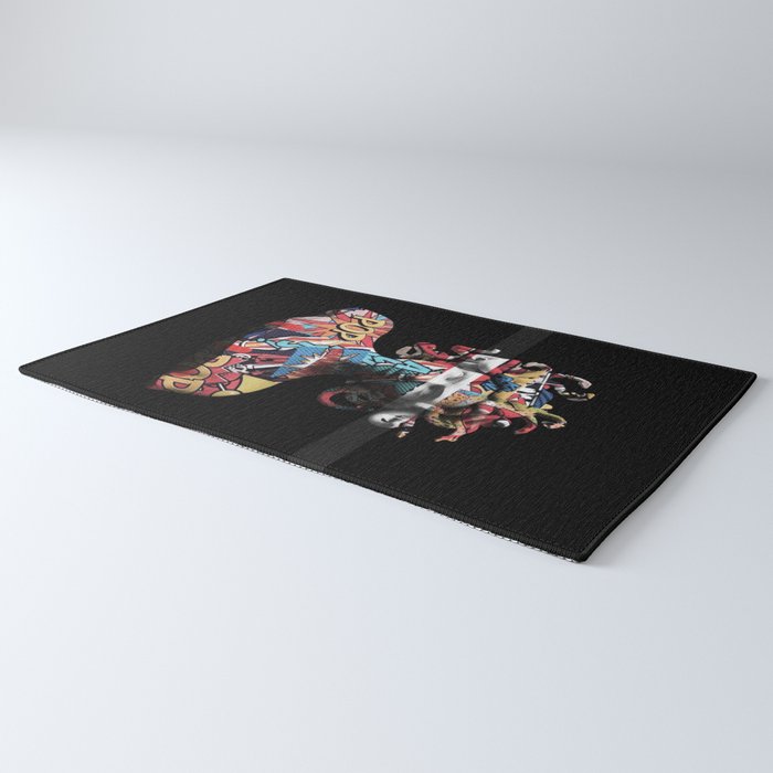 Medusa pop art Rug Gallery Image 3