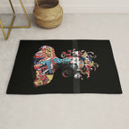 Medusa pop art Rug Gallery Image 1