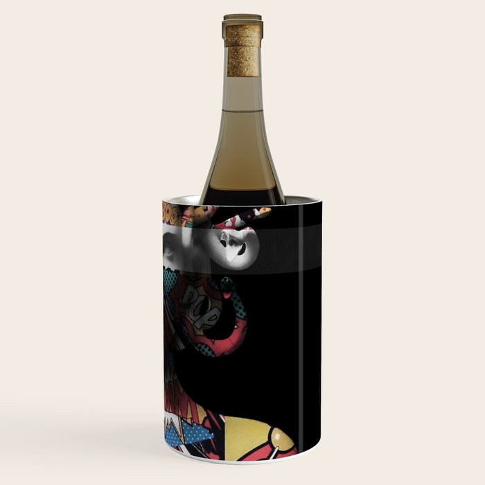 Medusa pop art Wine Chiller Gallery Image 3