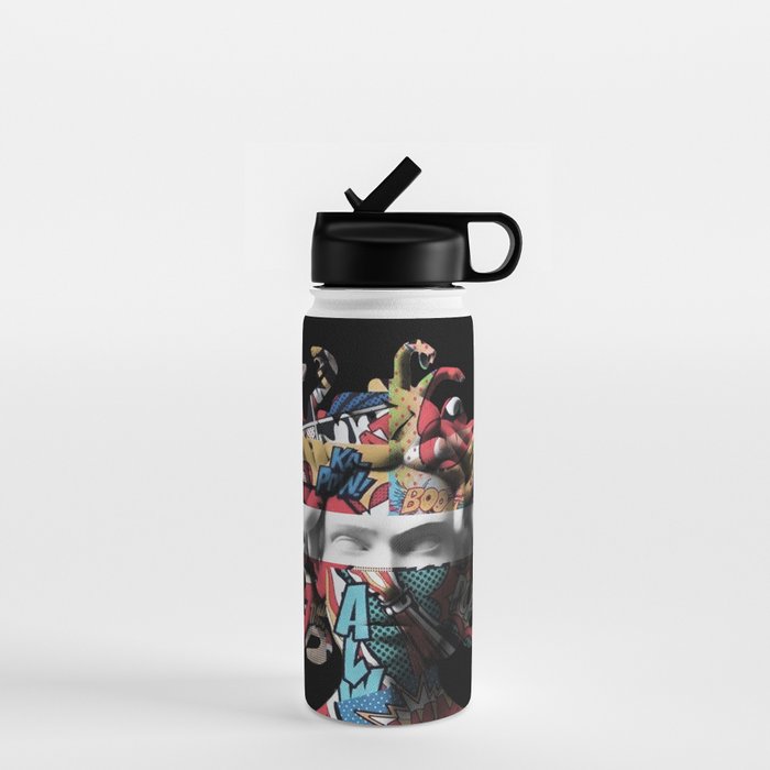 Medusa pop art Water Bottle Gallery Image 1