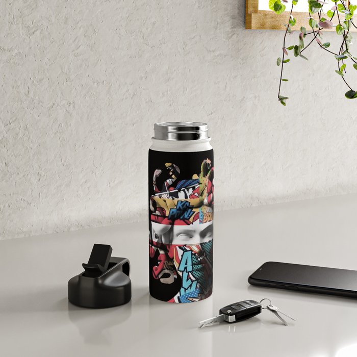 Medusa pop art Water Bottle Gallery Image 4