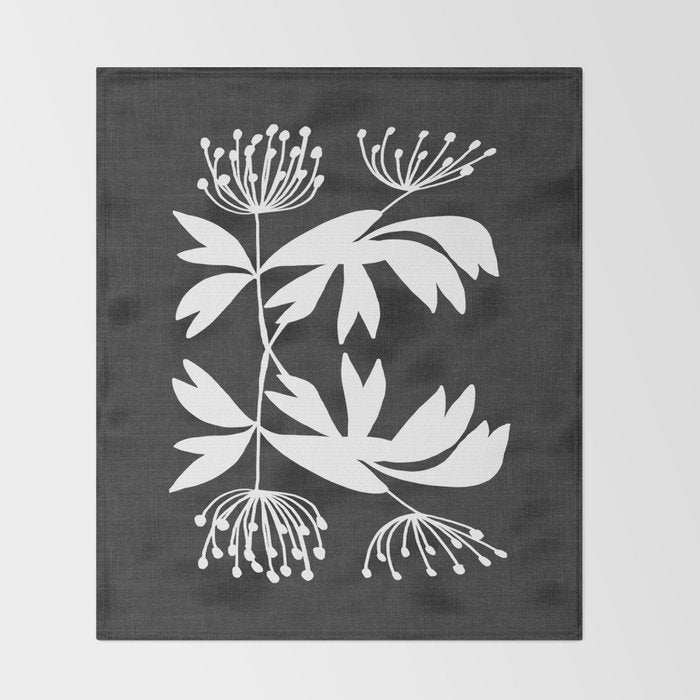 Twin Breath ii Throw Blanket Gallery Image 2